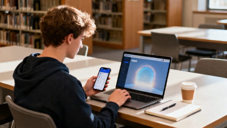 Connexion à l’ENT UPHF sur ordinateur et smartphone
