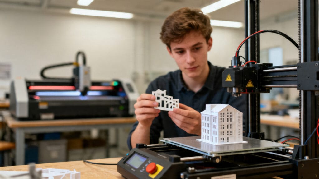 Fablab ENSAL avec impression 3D et découpe laser