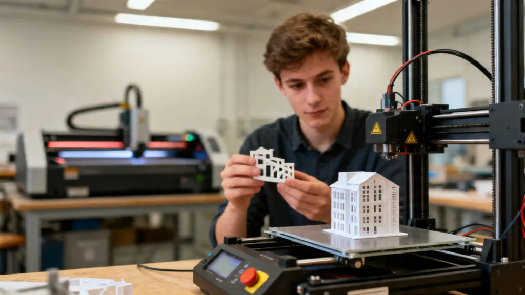 Fablab ENSAL avec impression 3D et découpe laser