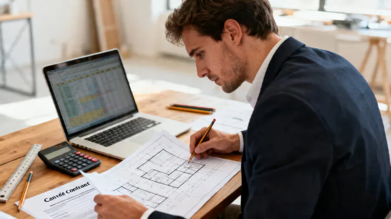 Évaluer le salaire d’un architecte sur plans et coûts