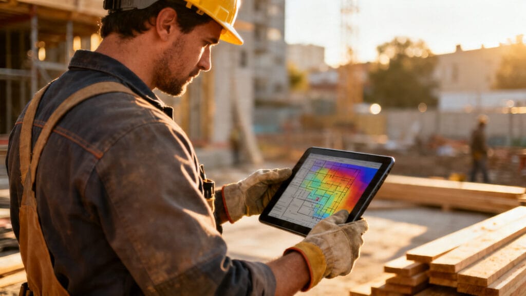 Visualiser le salaire menuisier par région sur chantier
