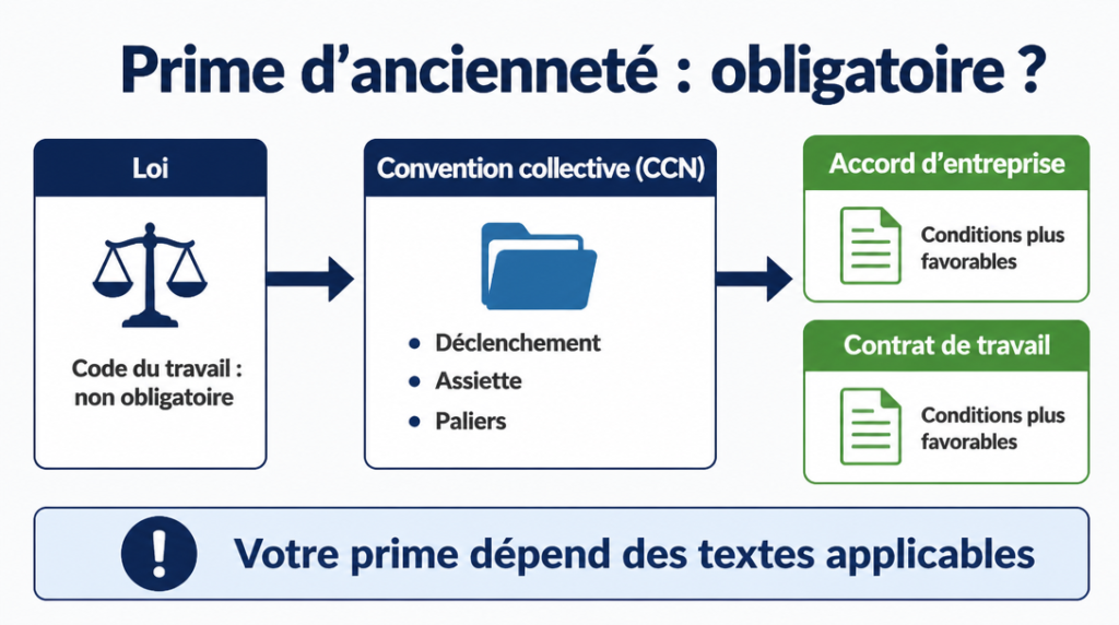 Décider l’obligation de la prime selon la convention collective