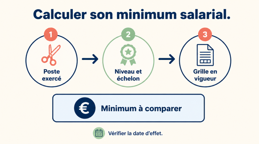 Grille de salaire coiffure selon niveau et échelon