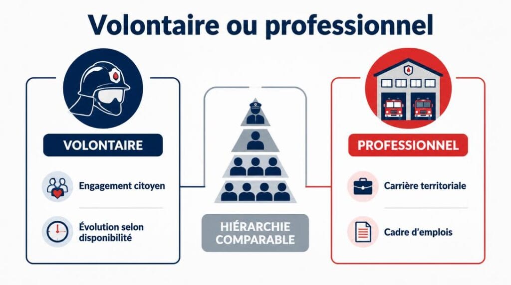 Différences entre grade SPV et grade SPP